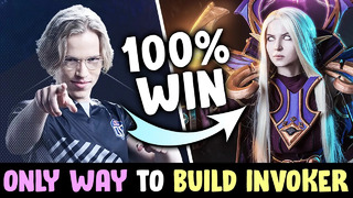 Only way to play INVOKER in 7.27 — Topson 100% WINRATE EXORT BUILD