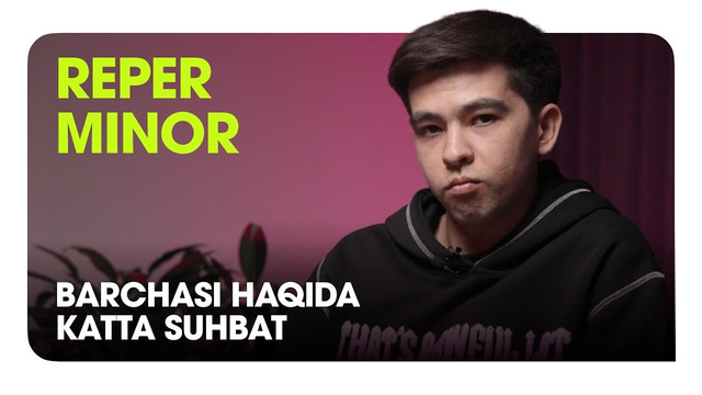 Minor – o’zbek repi, klassika va psixologiya haqida. Reper bilan katta intervyu @M1noRFM