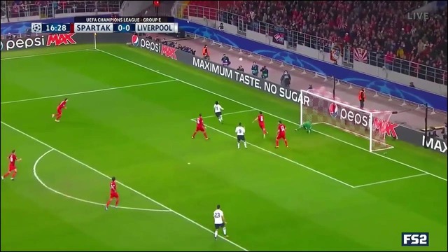 Spartak v Liverpool UCL 26/09/2017