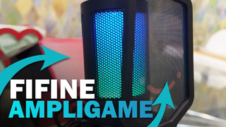 Обзор нового микрофона для геймеров FIFINE AmpliGame A6V