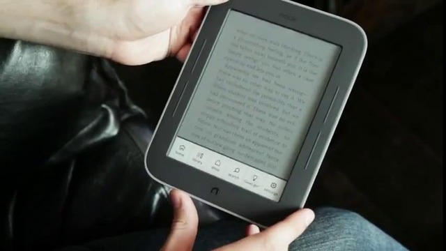 Nook Simple Touch Glowlight (the verge hands-on)
