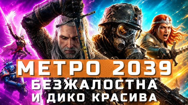Metro 2039, Ведьмак, Total War: Warhammer 40,000, Герои 3 | НОВОСТИ ИГР