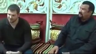 Рамзан Кадыров и Стивен Сигал, Лезгинка:D