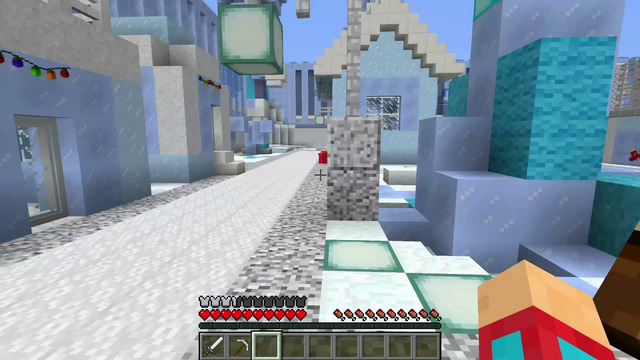 КТО ЖИВЁТ В ЭТОЙ ЛЕДЯНОЙ ДЕРЕВНЕ В МАЙНКРАФТ | Компот Minecraft