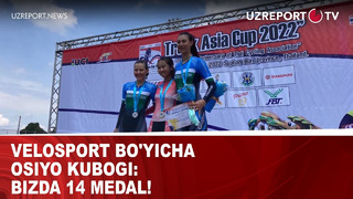 Velosport bo’yicha Osiyo kubogi: Bizda 14 medal