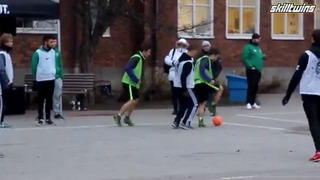 AMAZING Street Football Skills By SkillTwins