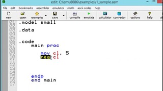 Assembly Language Programming Tutorial – 24 – NEG Instruction and Two’s Complement