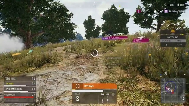 NaVi разваливают команды в первом матче на Старладере || PUBG Global Invitational