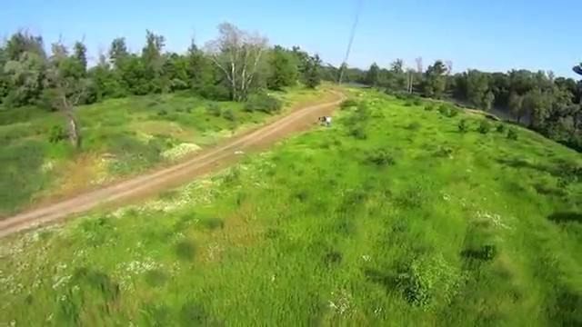 Видео полёт на воздушном змее