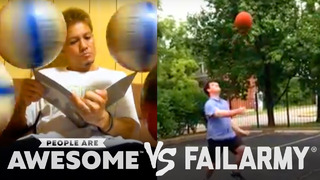 Birds Attacking Cyclists, Basketballs to the Face & More | People Are Awesome Vs. FailArmy