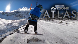 Aerial Kiteboarding in the French Alps with Laurent Guyot | People Are Awesome | Atlas