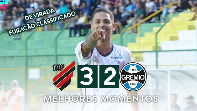 Athletico PR 3 x 2 Grêmio – Gols & Melhores Momentos | Copinha 2023