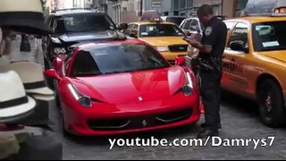 Арест водителя Ferrari