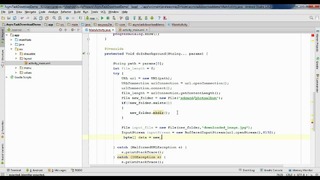 Android Studio Tutorial – 67 – Download Image Using AsyncTask