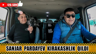 Bugun mani galim 126-son sanjar pardayev toshkent ko’chalarida taksistlik qildi