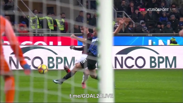(HD) Милан – Интер | Кубок Италии 2017/18 |1/4 финала