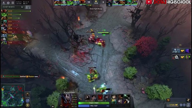 Dota 2 Abed Bloodseeker 10k MMR Max Trolling AM