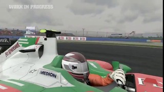 Опубликовано новое видео дневников разработчиков игры F1 2011