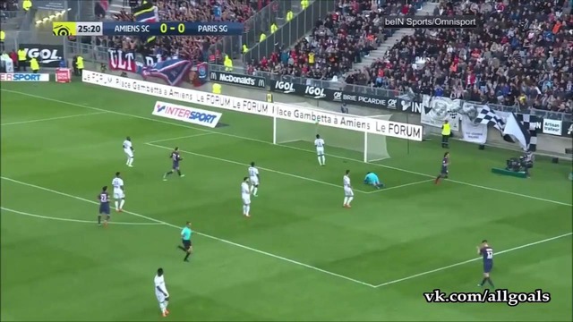 (HD) Амьен – ПСЖ | Французская Лига 1 2017/18 | 36-й тур | Обзор матча