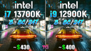 Core i7 13700K vs Core i9 12900K – Test in 8 Games