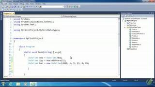 NET Framework C# основы ООП урок №25 (на англ. Языке)