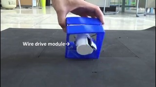 Видео | Робот-колесо, который передвигается, сжимая себя