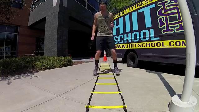 Speed Ladder 15 Drills for Speed, Quickness, Agility HIIT School