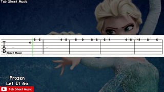 Frozen – Let It Go – Guitar Tutorial