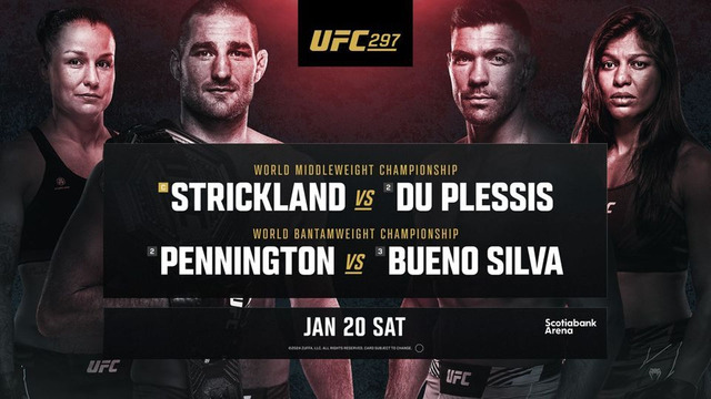 UFC 297: Strickland vs. Du Plessis (ПРЕДВАРИТЕЛЬНЫЙ КАРД) 21.01.2024 | Шон Стриклэнд – Дрикус Дю Плесси