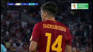 Шомуродов вышел на замену в матче с «Аталантой» и имел 3 хороших момента