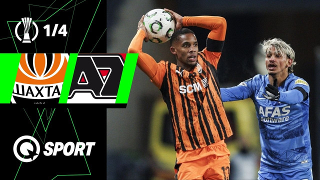 Шахтер — АЗ Алкмар | Лига Конференций 2025/26 | 1/4 финала | Первый матч | Обзор матча