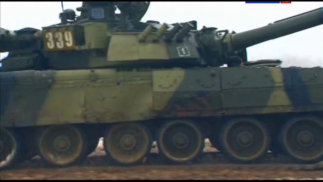 Полигон – Танк Т-80У (48)