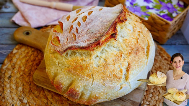 Хлеб Ни Грамма ДРОЖЖЕЙ (хлеб на ЗАКВАСКЕ)