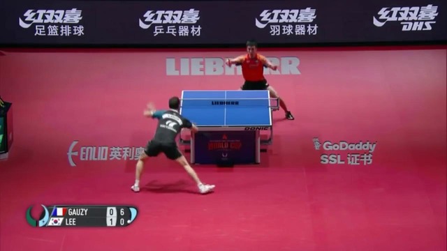 Lee Sangsu vs Simon Gauzy – 2018 ITTF Men’s World Cup Highlights ( R16 )
