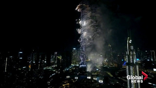 New Year’s 2020 Dubai puts on stunning fireworks show at world’s tallest building