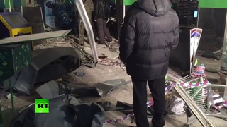 Последствия взрыва в магазине «Перекрёсток» в Санкт-Петербурге