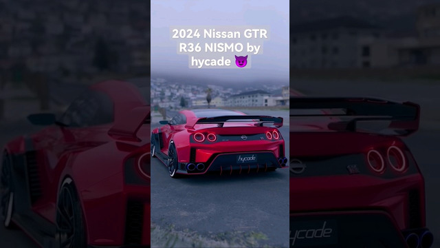 2024 Nissan GTR R36 NISMO by hycade #nissan #nismo #jdm #skyline #hycade #widebody