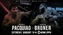Бокс. Мэнни Пакьяо – Эдриен Бронер (20.01.2019)