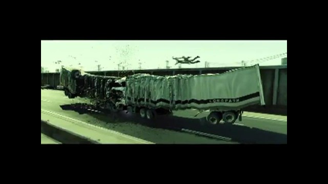 VFX Matrix Reloaded – Truck Collison Shot