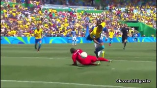 Рио-2016 Бразилия 6-0 Гондурас 17.08.2016