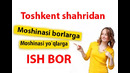 Haydovchilik ish bor / Хайдовчларга иш бор