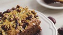 Кекс с грецкими орехами и финиками