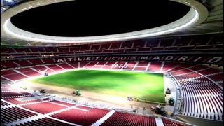 На новом стадионе «Атлетико» уложили современный газон