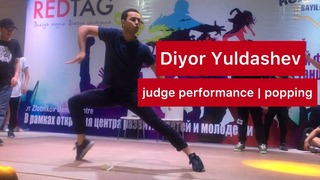 Энергия танца | Popping | Судейский выход от Diyor Yuldashev