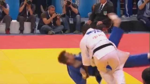 Judo style ippon
