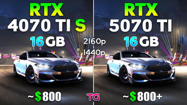 RTX 5070 Ti vs RTX 4070 Ti SUPER – Test in 1440p & 4K