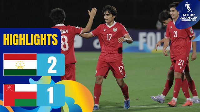 Tajikistan vs. Oman | Highlights | AFC U17 Asian Cup™ 2025