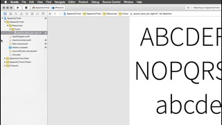 5-How to make an IOS App Add Custom Font