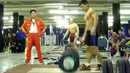 150kg Power Snatch Full Snatch at U77kg