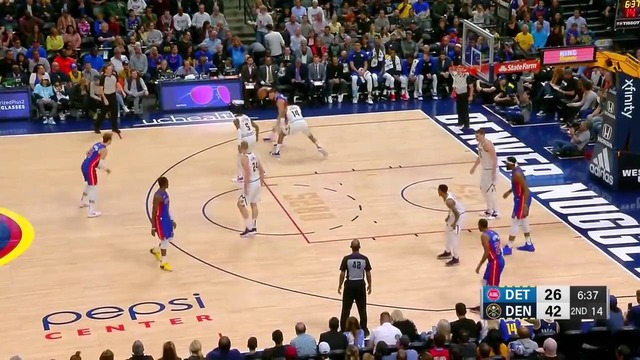 NBA 2019. Detroit Pistons vs Denver Nuggets – March 26, 2019